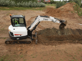 Вид 0: Bobcat Е62 мини экскаватор