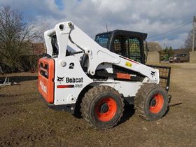 Вид 0: Bobcat S850 фронтальный погрузчик