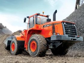 Вид 0: DOOSAN DL420A фронтальный погрузчик